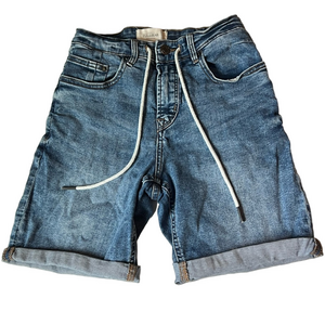 Pull&Bear Dark Blue Jean Shorts
